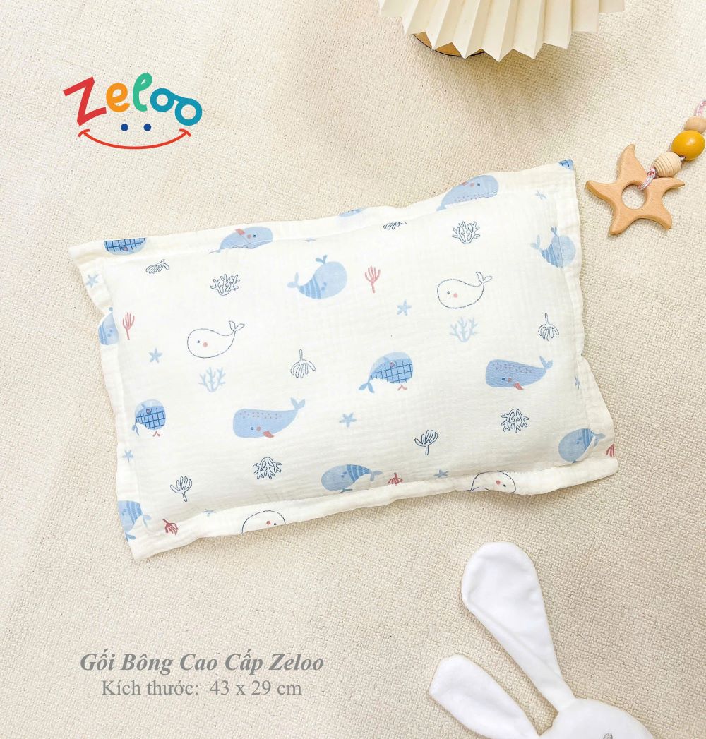 GỐI BÔNG CAO CẤP ZELOO