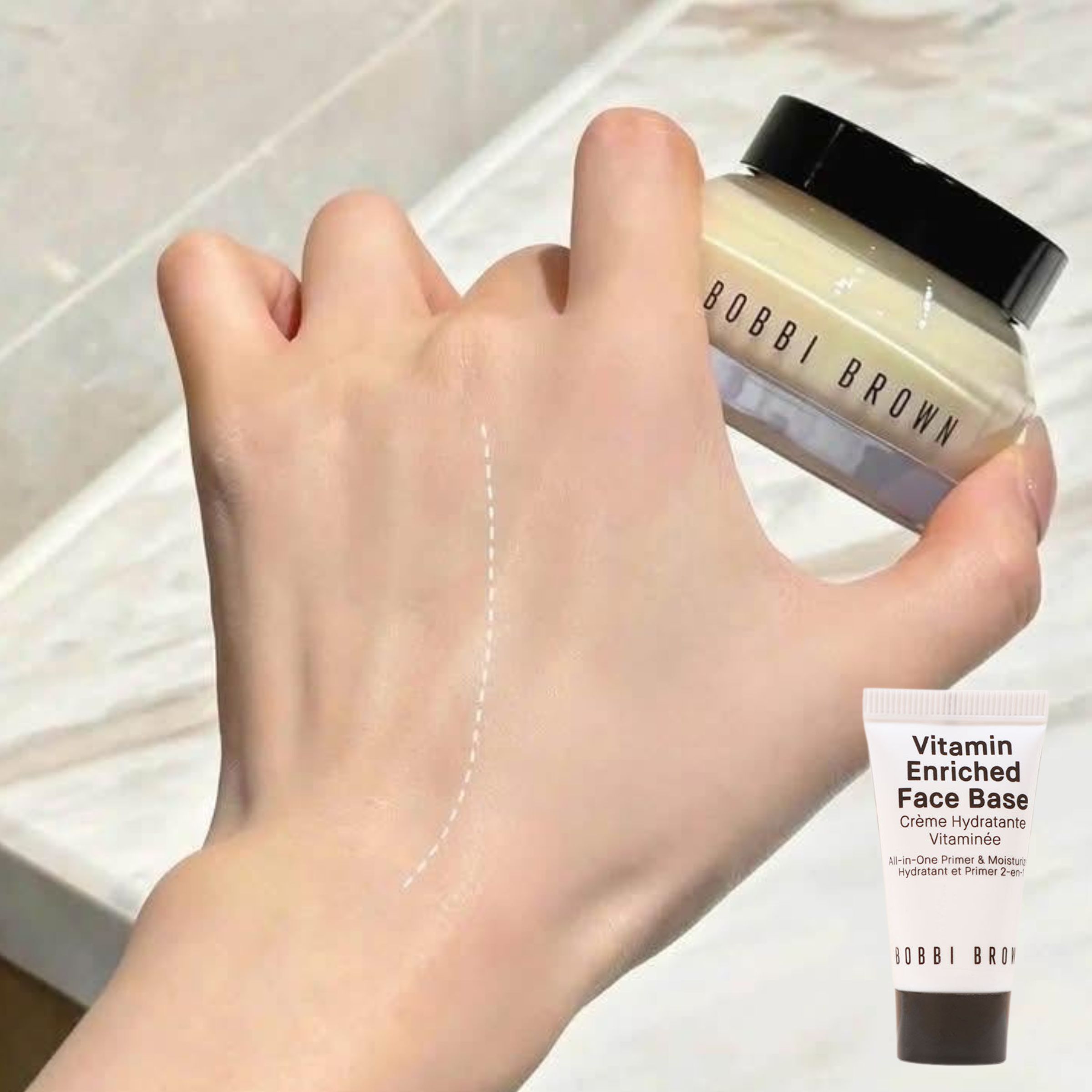 Bobbi Brown Swatch tay