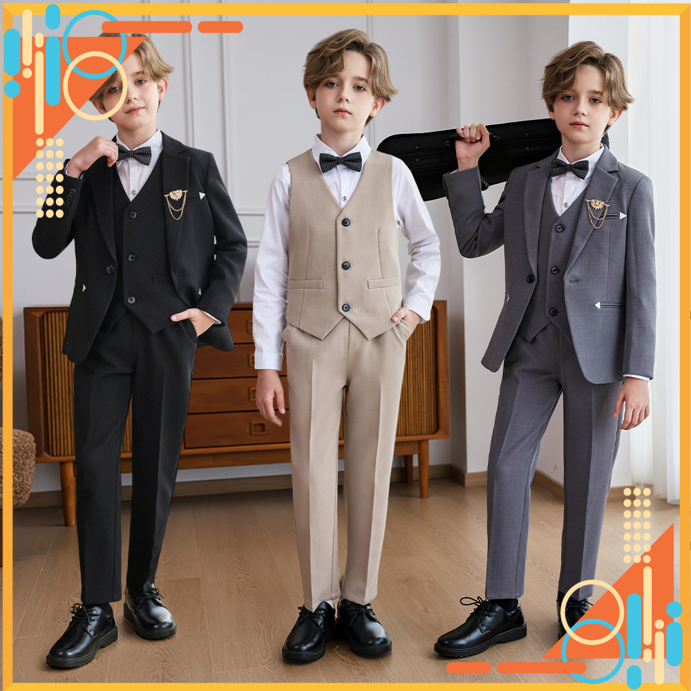 Cách chọn vest bé trai theo độ tuổi (4–15 tuổi)