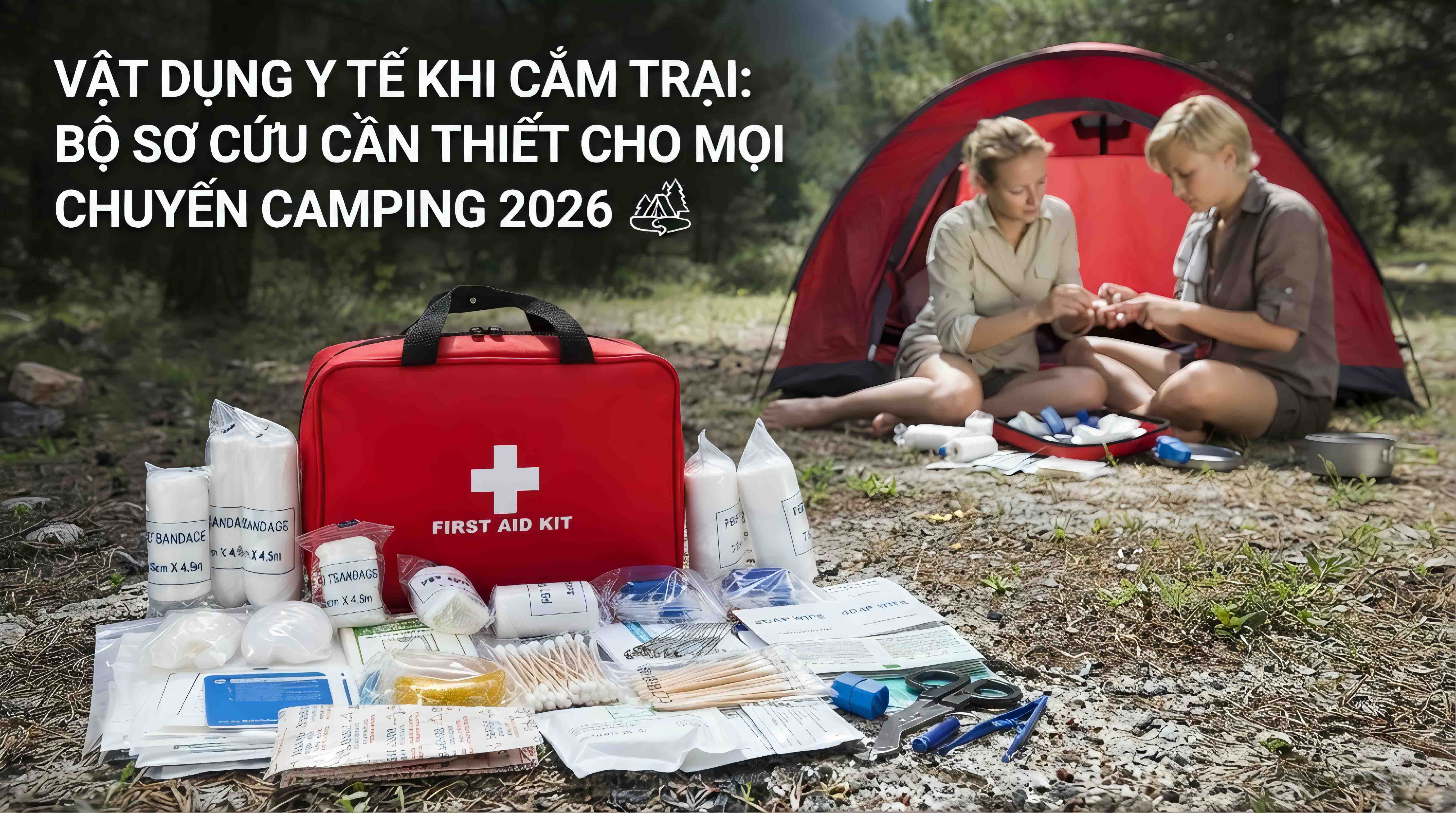 Vật Dụng Y Tế Khi Cắm Trại: Bộ Sơ Cứu Cần Thiết Cho Mọi Chuyến Camping 2026