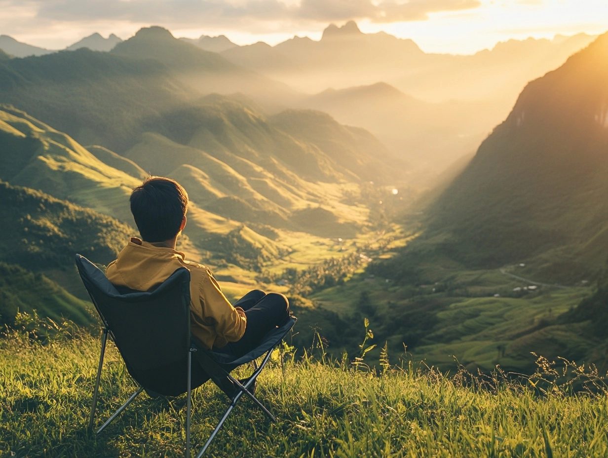 Helinox Chair One ghế camping cao cấp siêu nhẹ giữa thiên nhiên