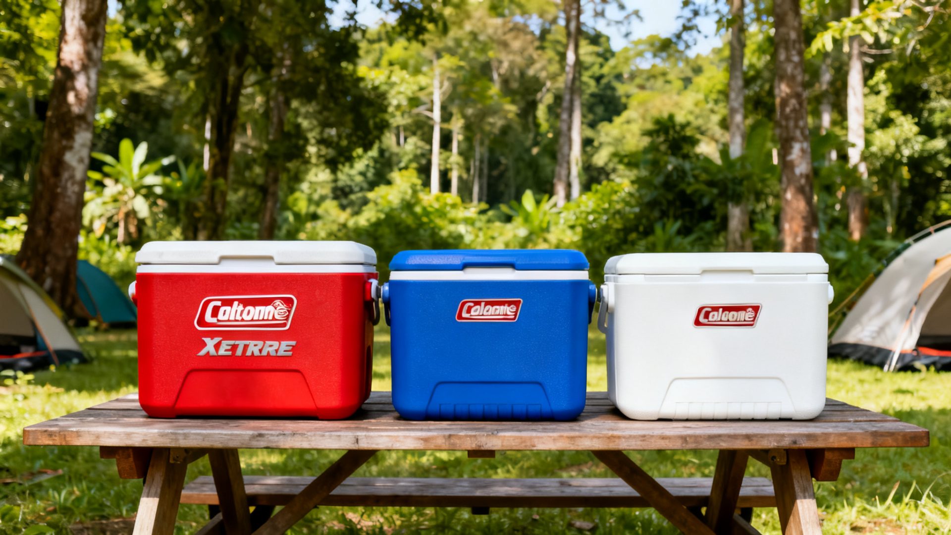 So sánh ba thương hiệu thùng giữ lạnh Coleman Dometic Igloo cho cắm trại Việt Nam