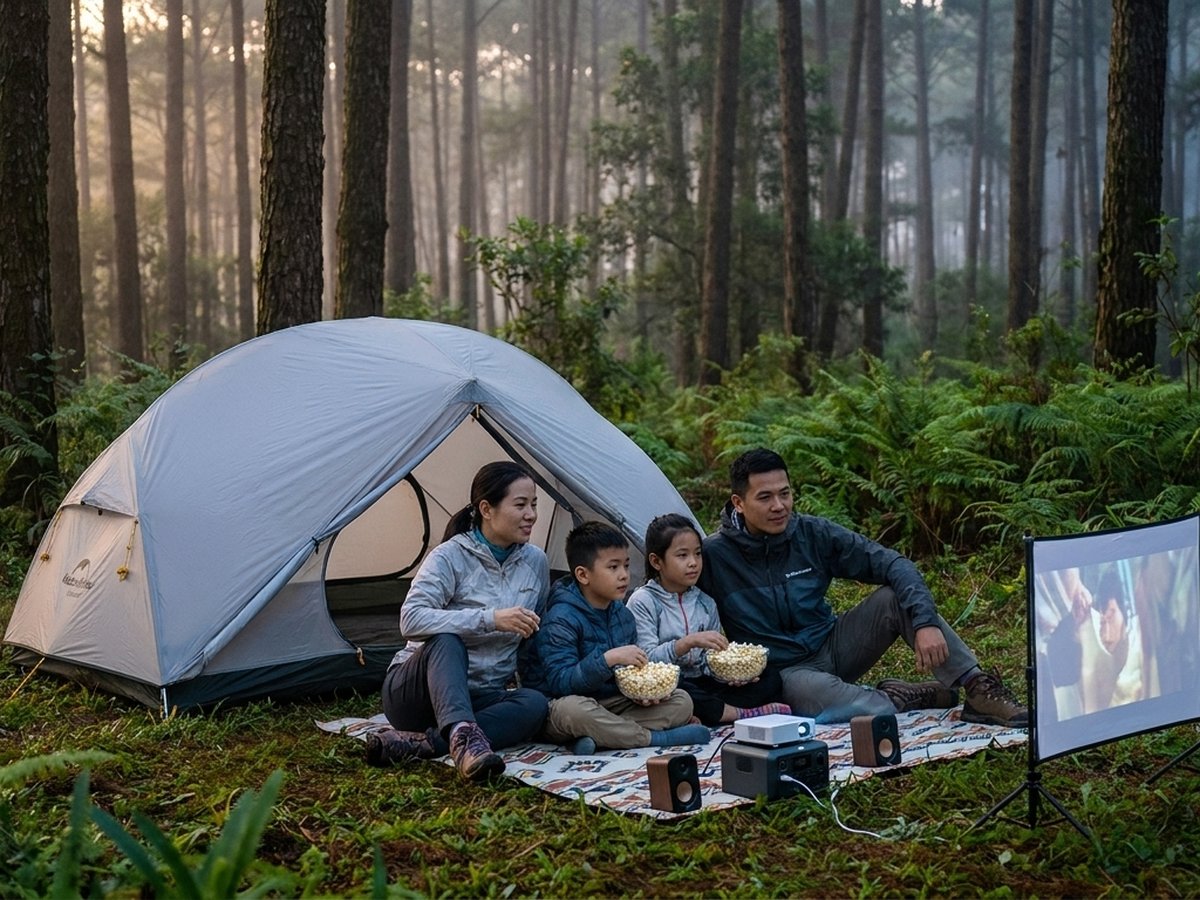 Naturehike NH17T007-M Lều Cắm Trại 2 Người Cao Cấp Mogar Chống Nước Chống Tia UV Chống Gió thực tế