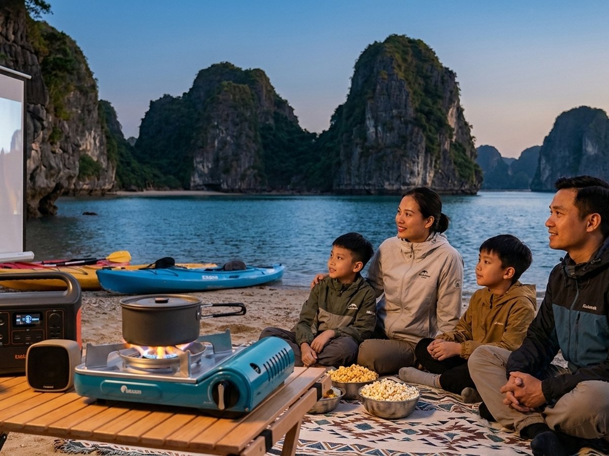 Naturehike CNH22CJ011 Bếp gas Mini Gas Stove Cắm Trại thực tế