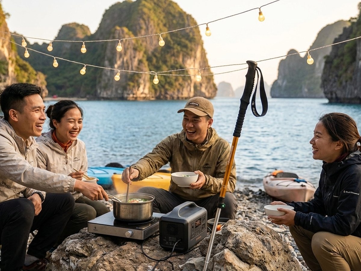 Naturehike NH20BB206 Balo Cắm Trại - Dã Ngoại Cá Nhân thực tế