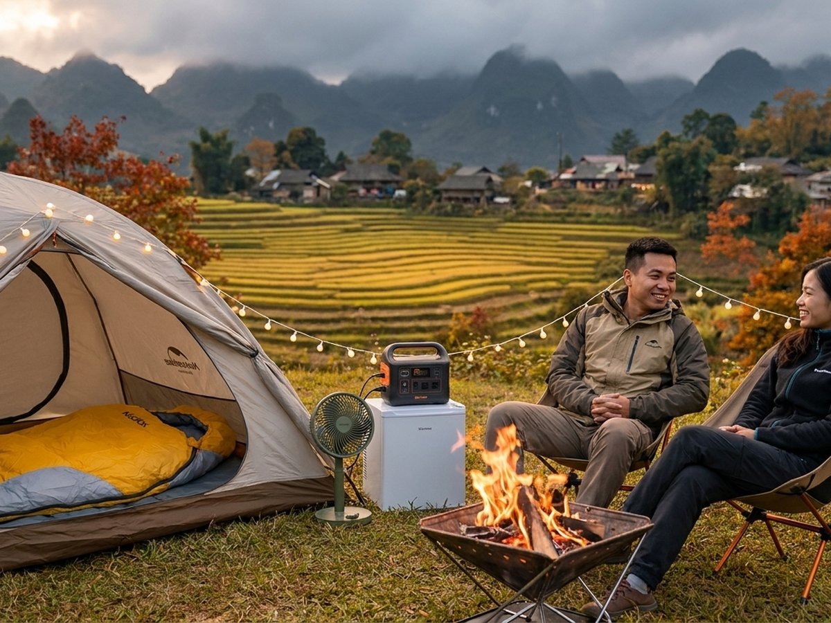 bảng thông số túi ngủ mùa đông cho camping Việt Nam 2026