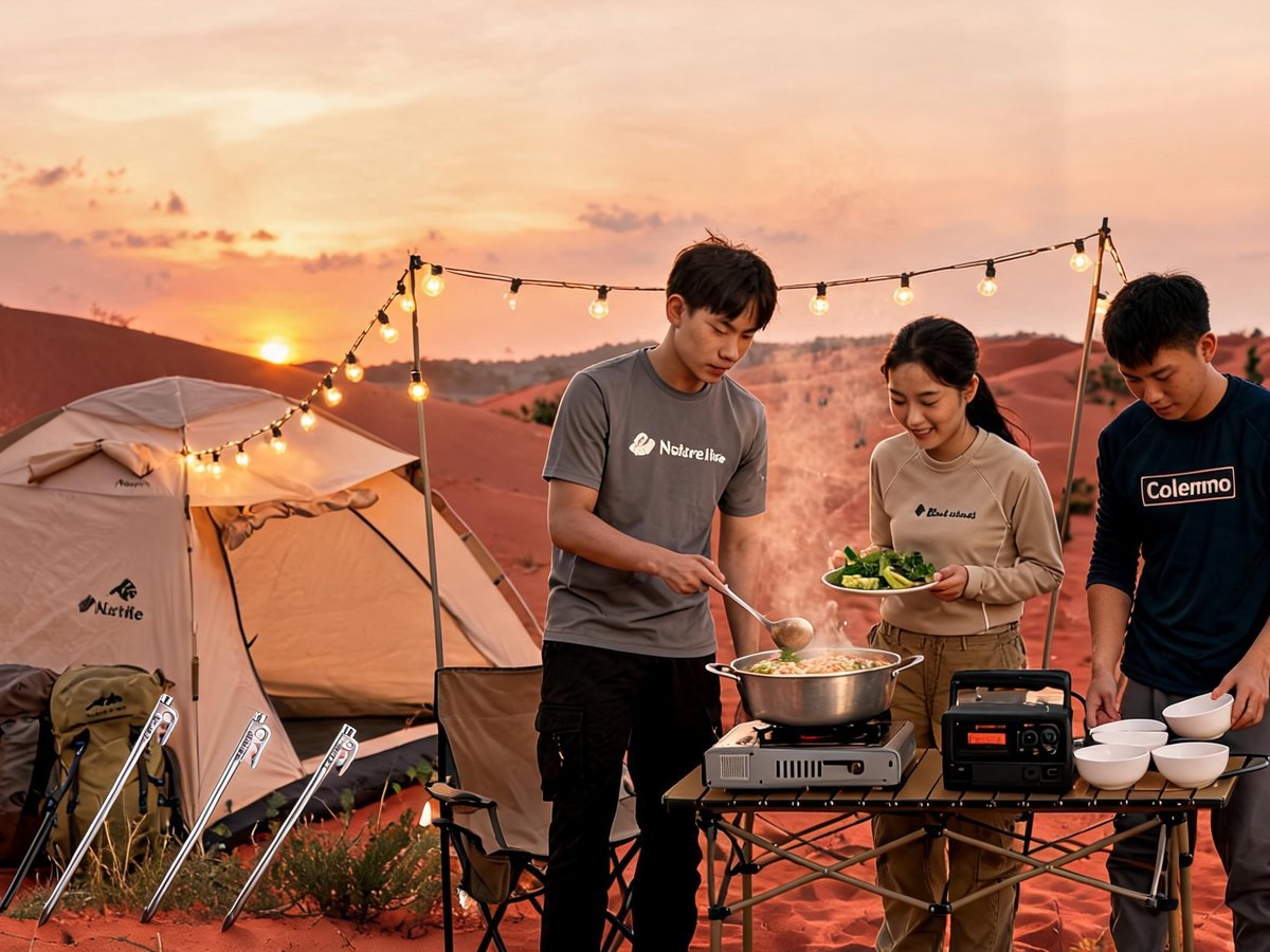 NatureHike Cọc Dựng Lều Cắm Trại Chính Hãng cắm trại Việt Nam