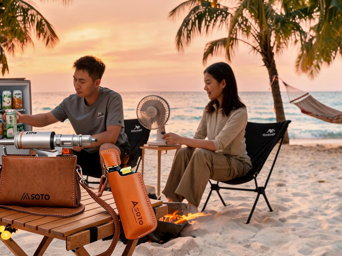 Bật Lửa Cắm Trại Du Lịch Soto Slide Gas Match ST-407LV cắm trại Việt Nam