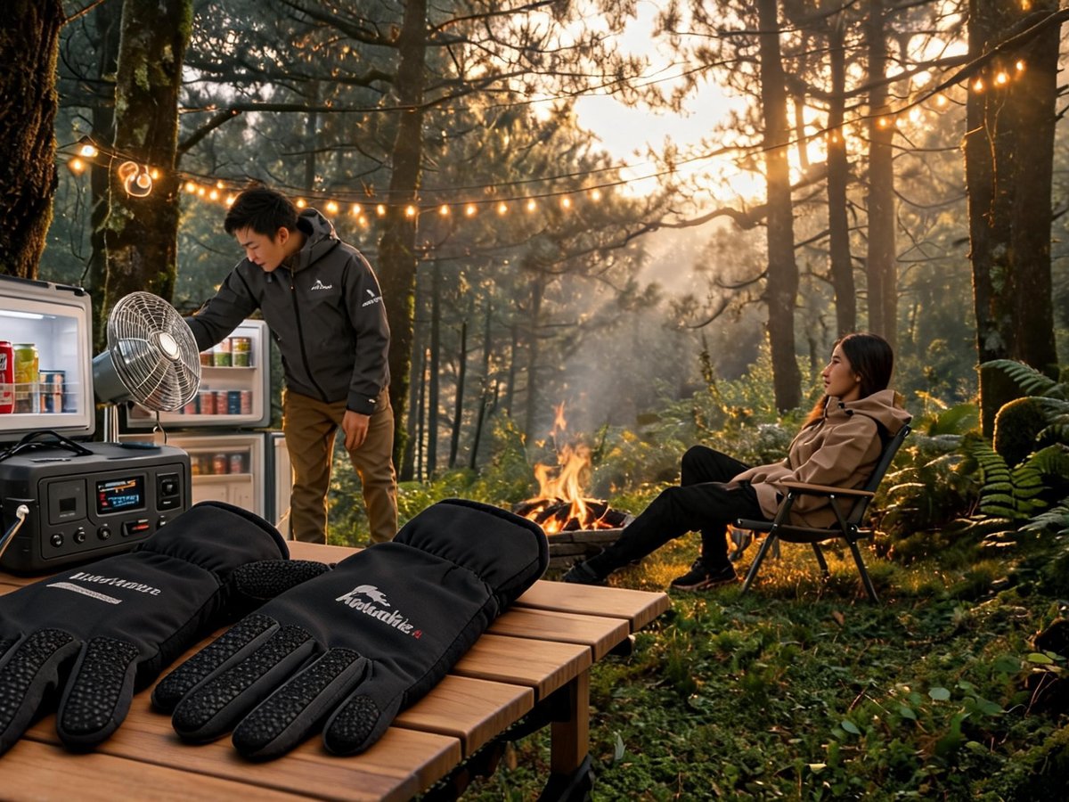 Găng Tay Dã Ngoại Chống Trượt Naturehike Gl10 cắm trại Việt Nam