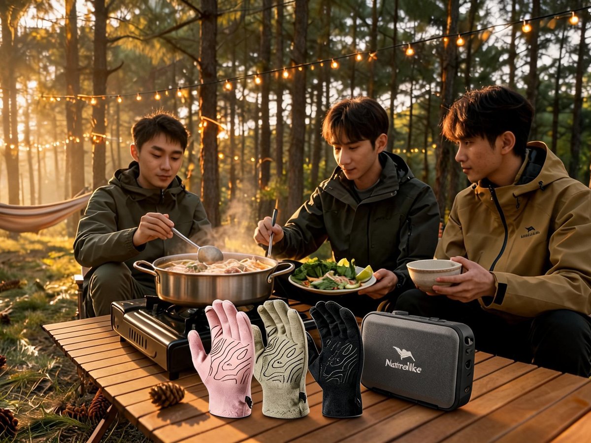 Naturehike CYY2341KA024 Găng Tay Giữ Ấm Hoạt Động Ngoài Trời cắm trại