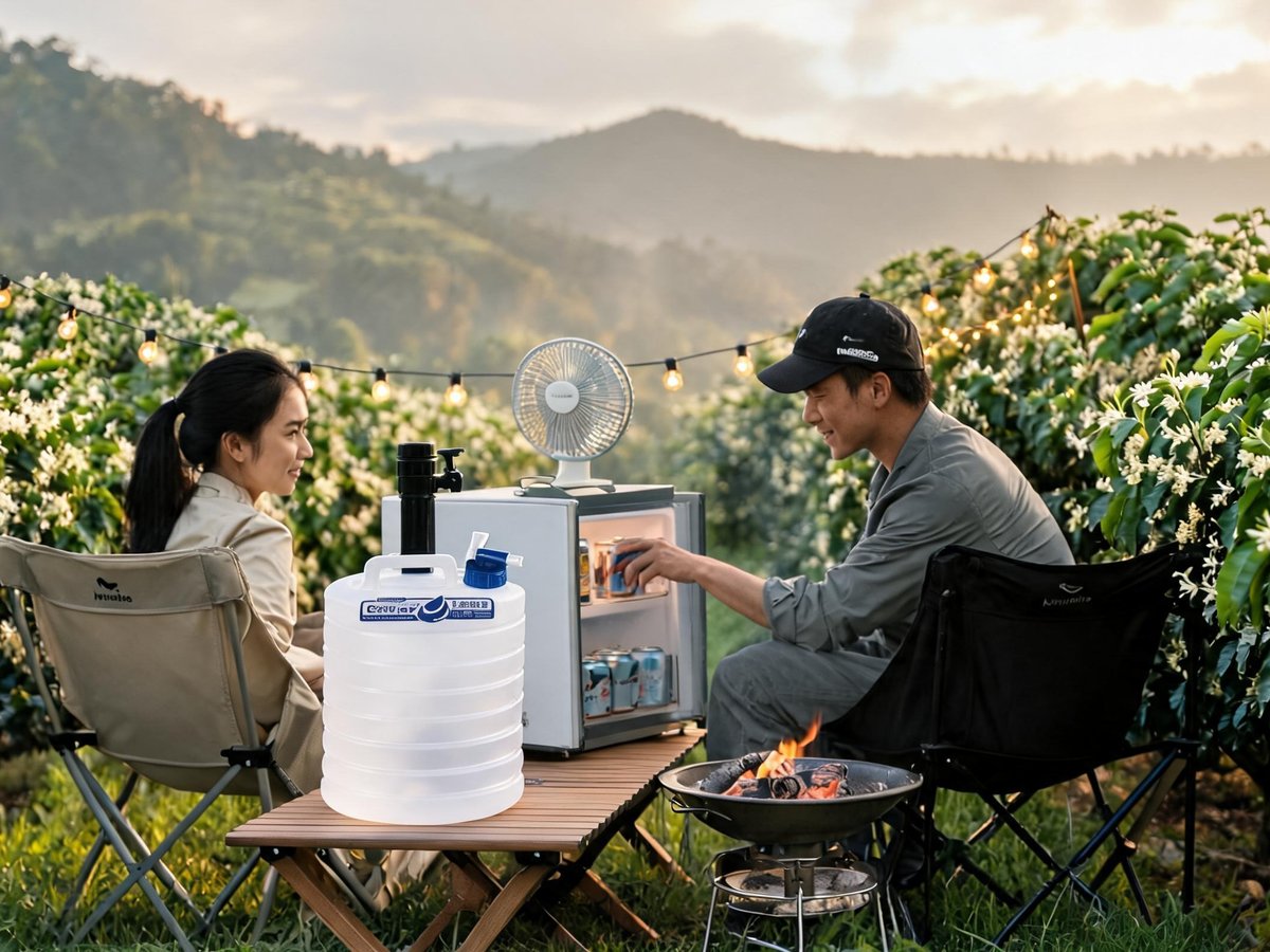 Naturehike NH14S002-T Thùng đựng nước dã ngoại gấp gọn 5L-10L-15L cắm trại Việt Nam