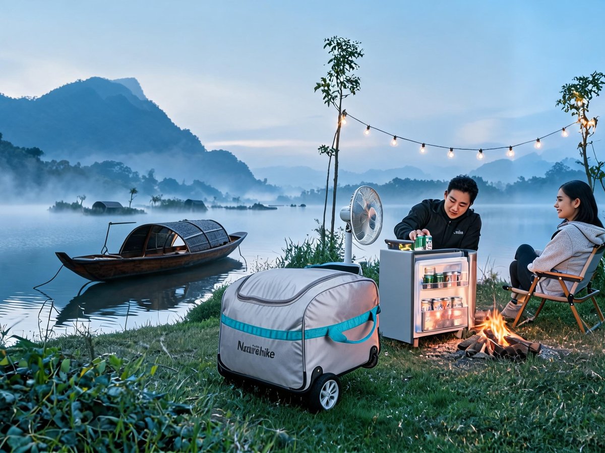 NatureHike Vali Kéo Cắm Trại - Du Lịch Cao Cấp Gấp Gọn, Chống Nước cắm trại Việt Nam