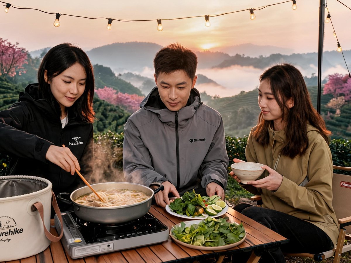 Naturehike Xô Nước Gấp Gọn Cắm Trại Foldable Round Bucket cắm trại Việt Nam