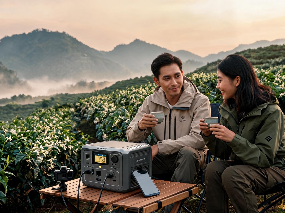 EcoFlow RIVER Bộ Lưu Điện Xách Tay Portable Power Station cắm trại Việt Nam
