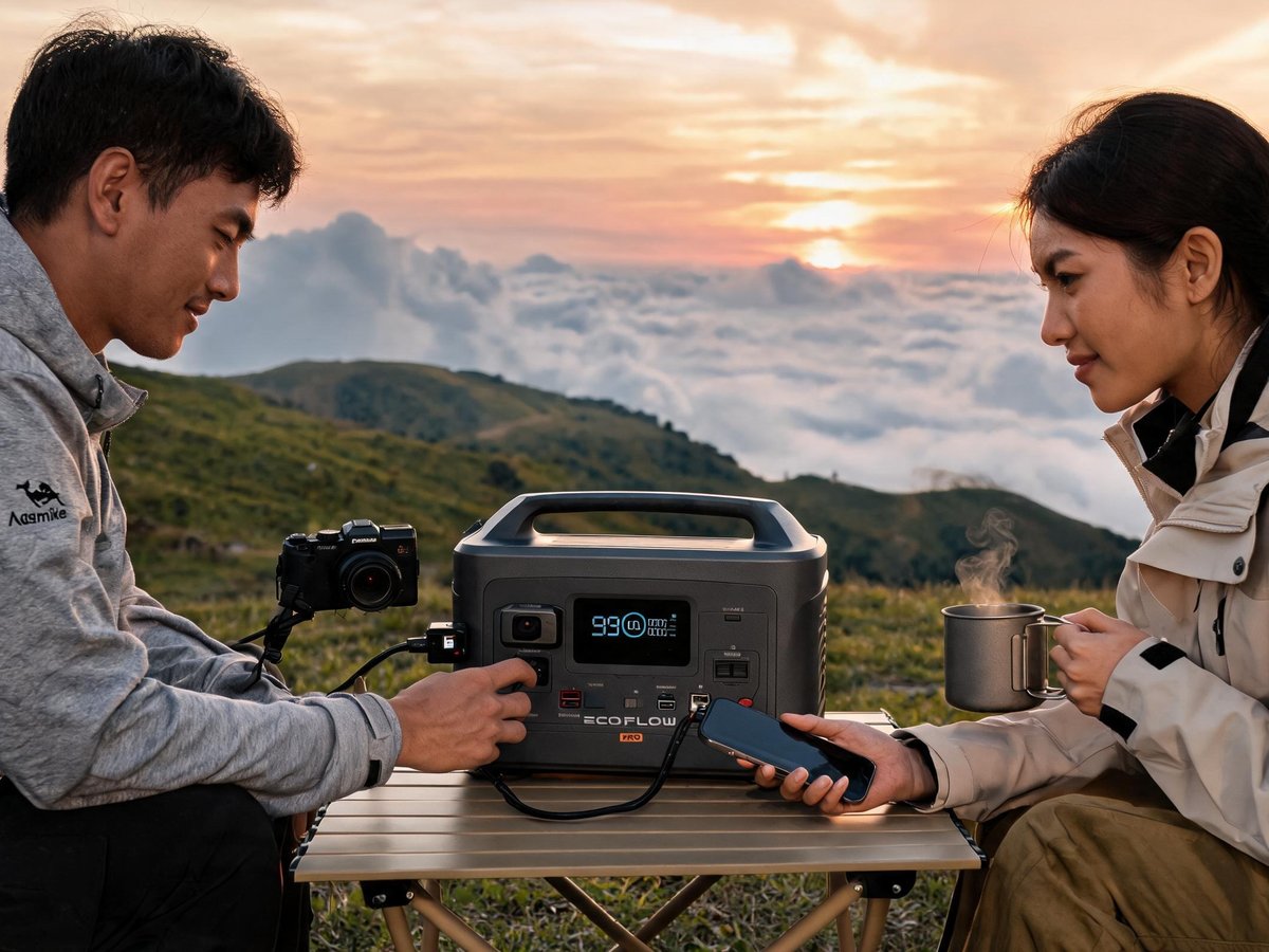 EcoFlow RIVER 2 Bộ Lưu Điện Cắm Trại Portable Power Station cắm trại Việt Nam