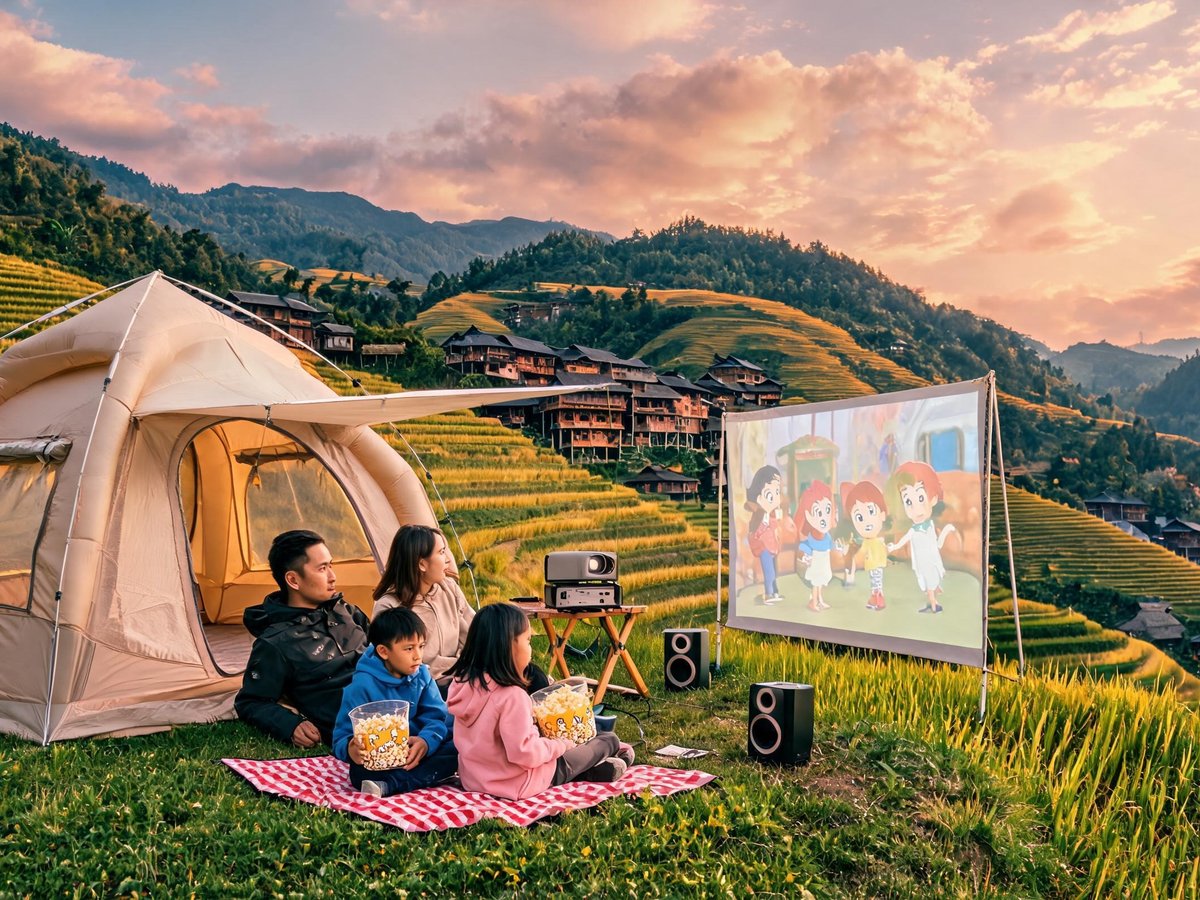 NatureHike Lều Cắm Trại Bơm Hơi Glamping thực tế