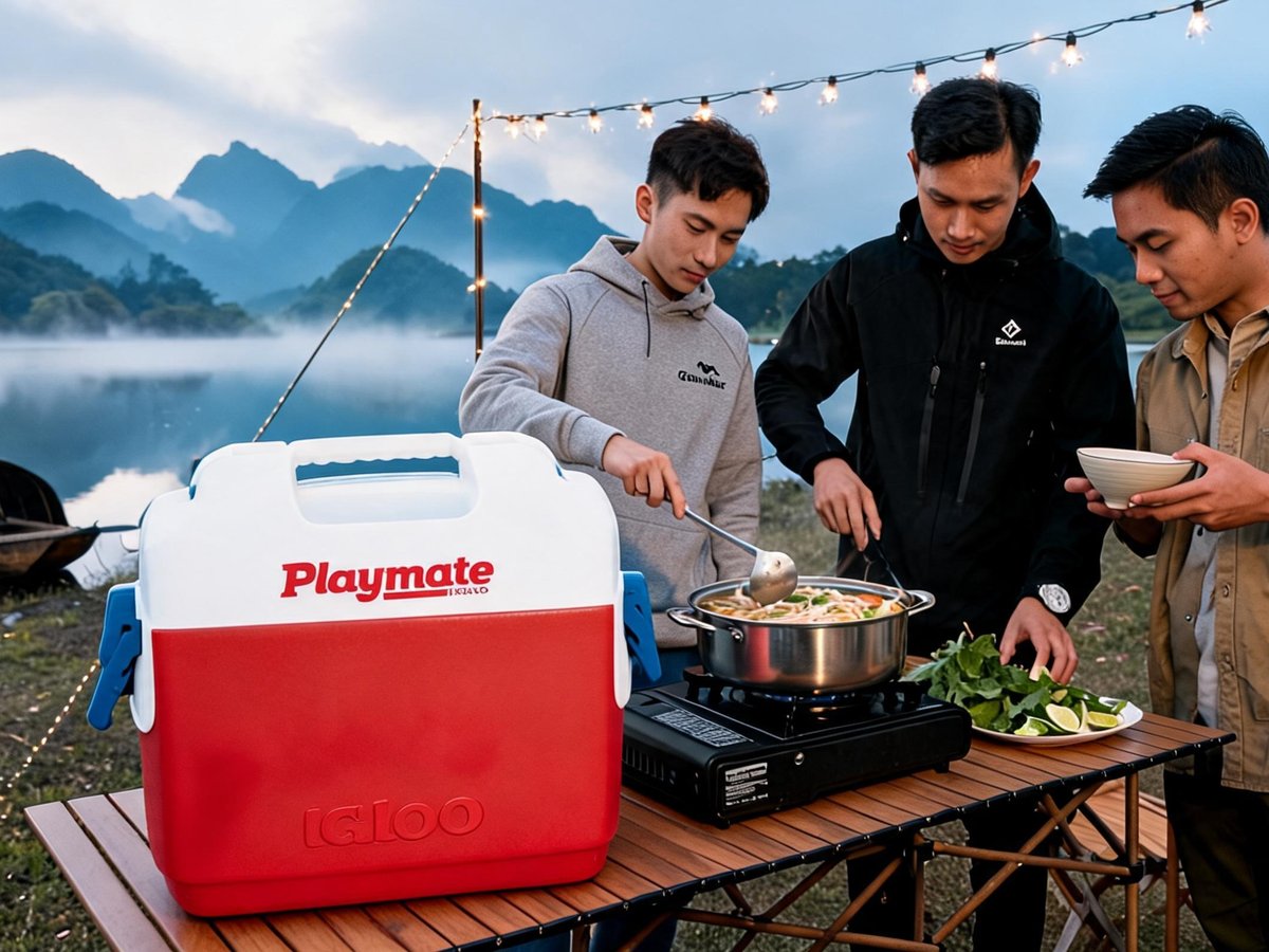 Igloo Thùng Đá Cắm Trại Playmate Elite 15L cắm trại Việt Nam