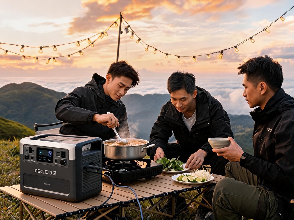 EcoFlow DELTA Bộ Lưu Điện Xách Tay Portable Power Station cắm trại Việt Nam