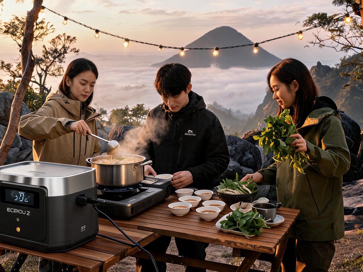 EcoFlow DELTA Bộ Lưu Điện Xách Tay Portable Power Station cắm trại Việt Nam