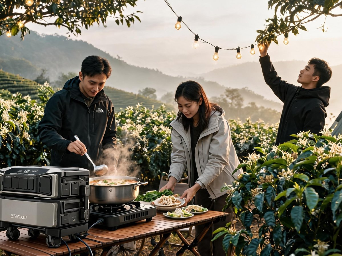 ECOFLOW DELTA 2 Bộ Lưu Điện - Trạm Tích Điện Portable Power Station cắm trại Việt Nam