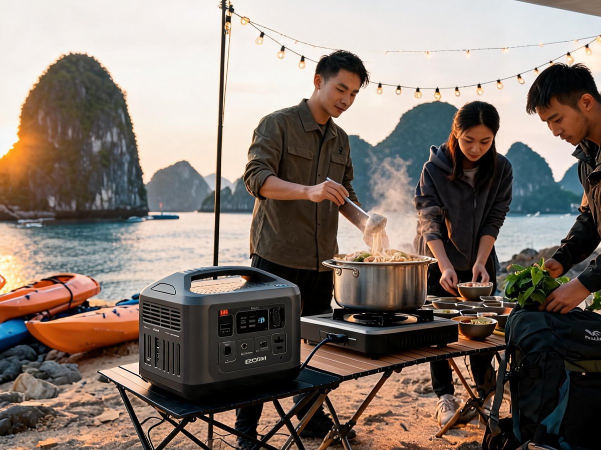 EcoFlow DELTA Pro Bộ Lưu Điện Xách Tay Portable Power Station cắm trại Việt Nam