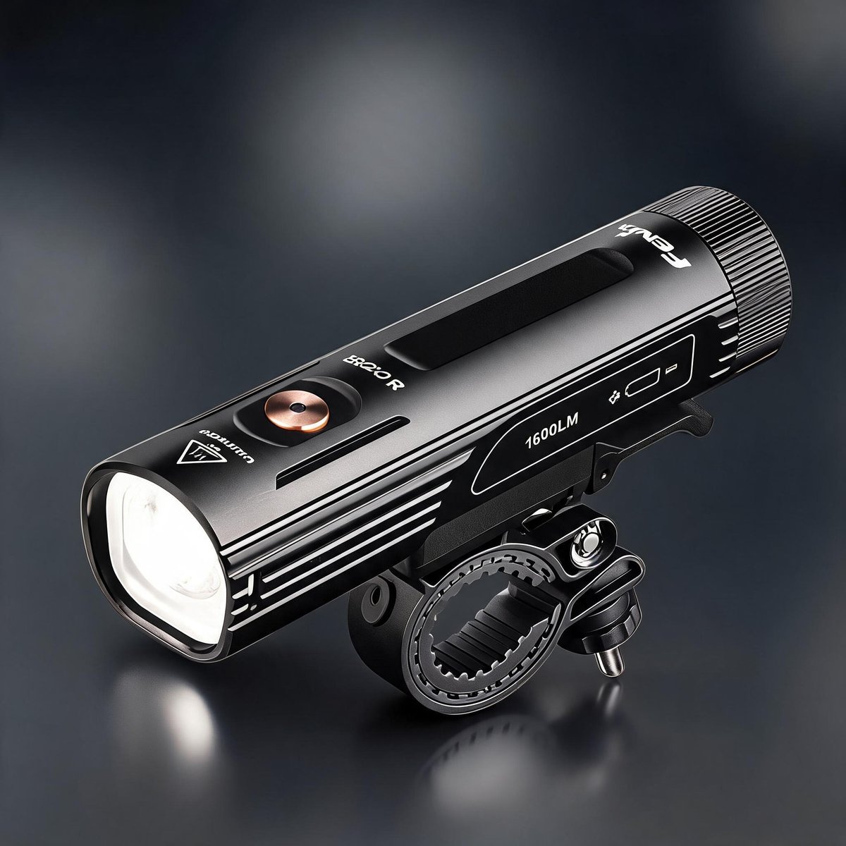 chi tiết Fenix BC26R Đèn Xe Đạp 1600 Lumen Chiếu Xa 168m Pin 21700 5000mAh USB-C