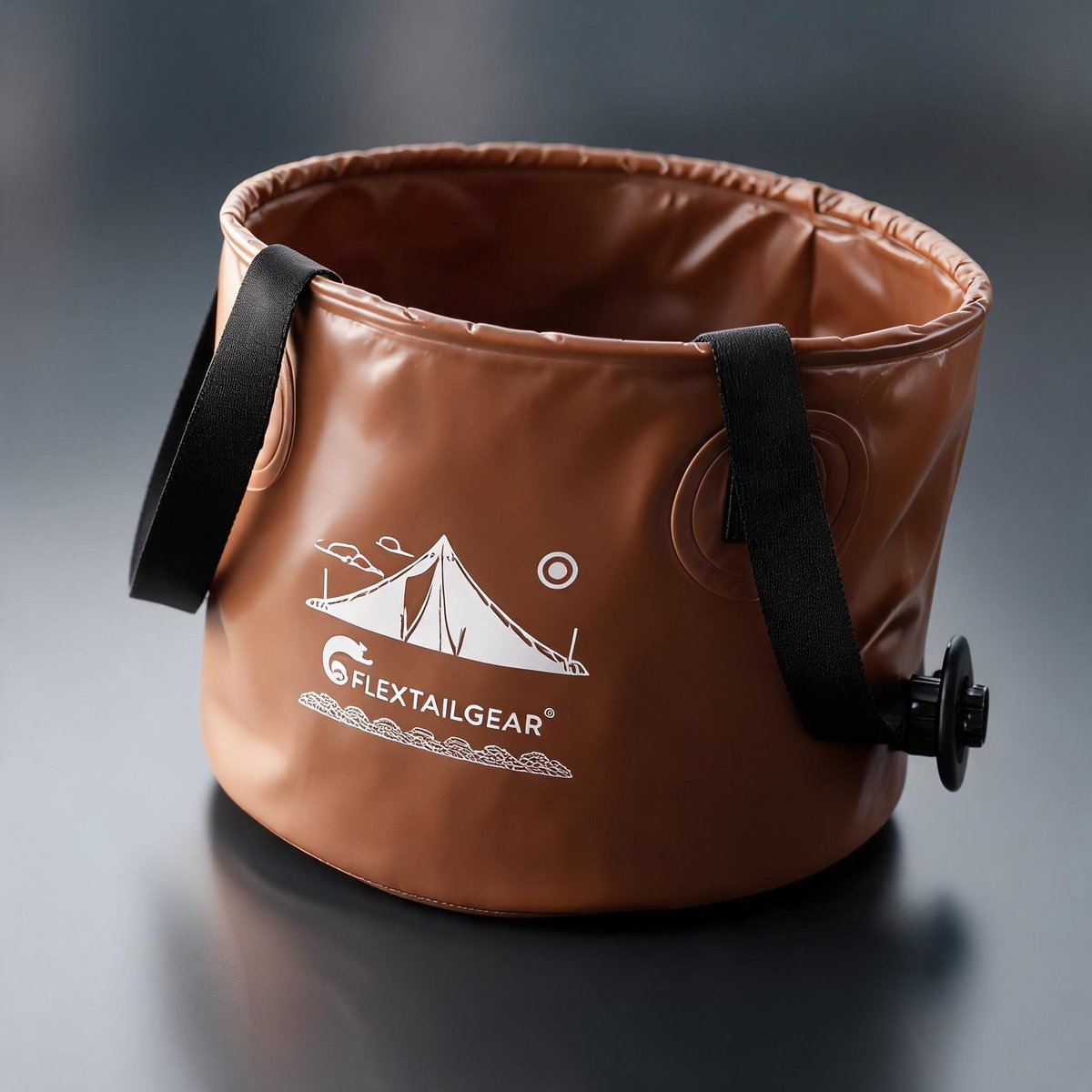 chi tiết FLEX BUCKET Xô Nước Gấp Gọn Cắm Trại 20 lít - Foldable Waterproof Round Camping Bucket