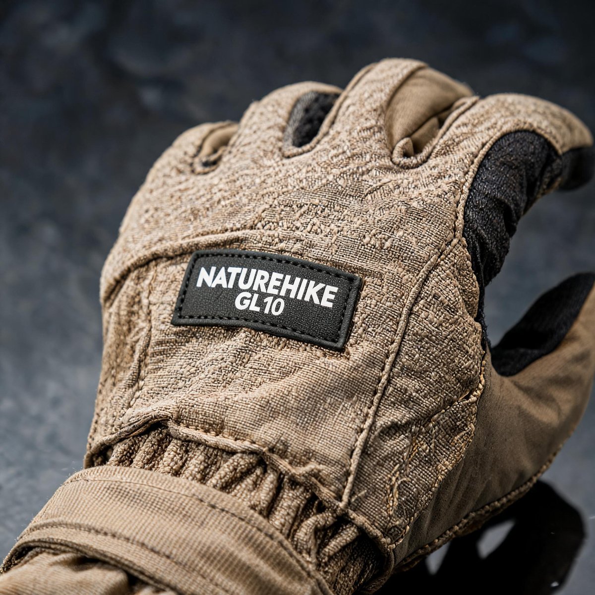 chi tiết Găng Tay Dã Ngoại Chống Trượt Naturehike Gl10