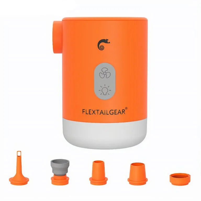 Flextail MAX PUMP 2 PRO – 4 in 1 Máy Bơm Hơi Đệm Gối Hơi Cắm Trại Đa Năng Hút Chân Không