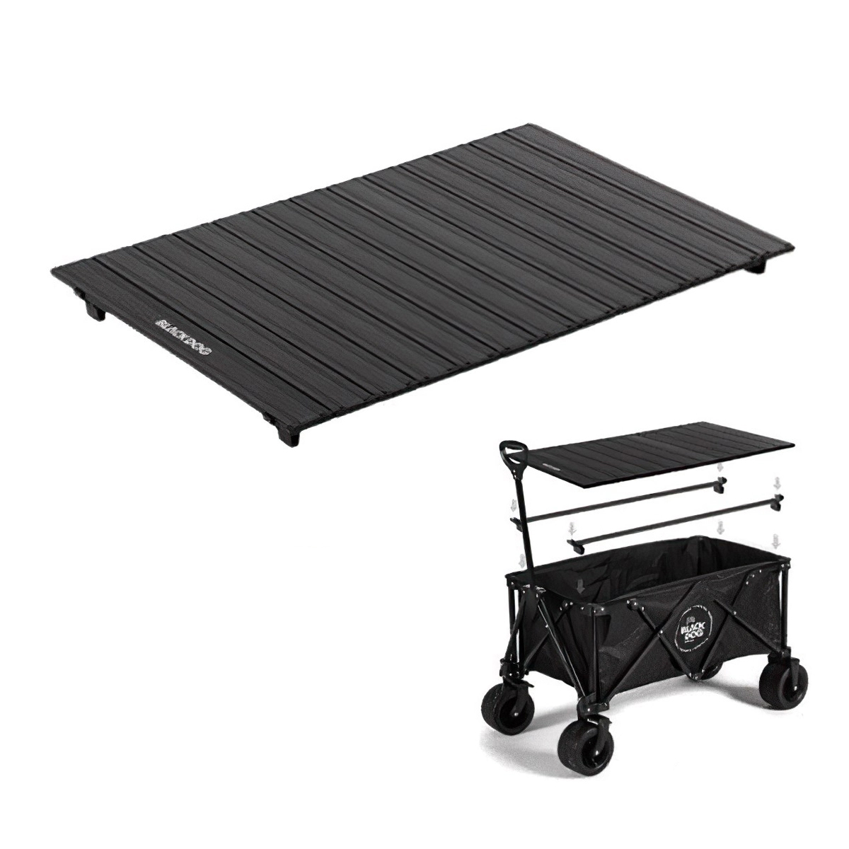 BlackDog Xe kéo cắm trại xếp gọn