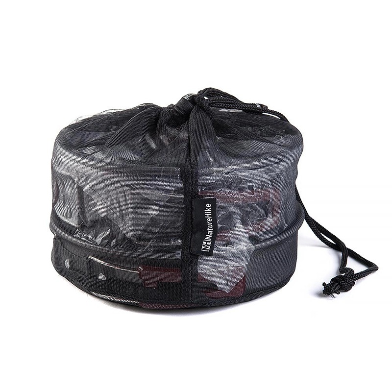 Naturehike Bộ nồi dã ngoại 2-3 người Tableware Camping Set 4in1 Picnic