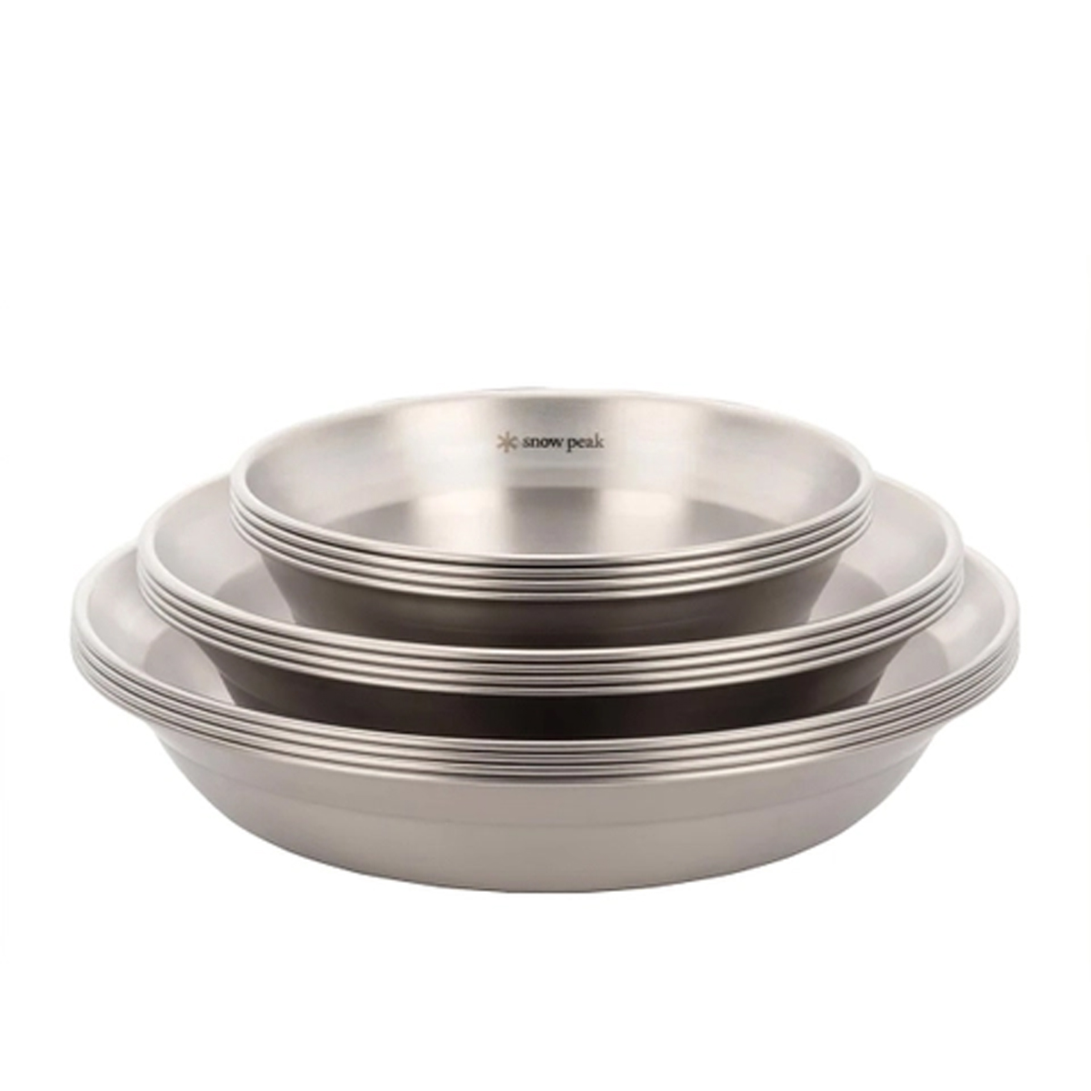 Bộ Chén Đĩa Cắm Trại Du Lịch ( bộ gia đình ) Snowpeak Tableware Set L Family