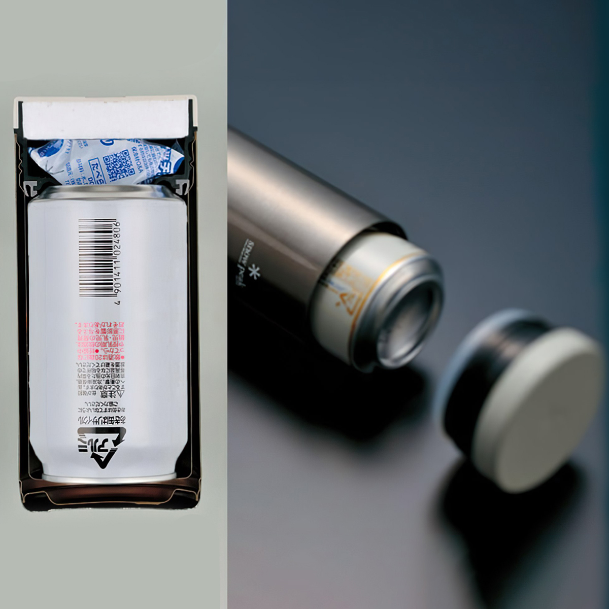 Bình Giữ Nhiệt Cắm Trại Du Lịch Snowpeak Kanpai Bottle 350ml Dark Silver