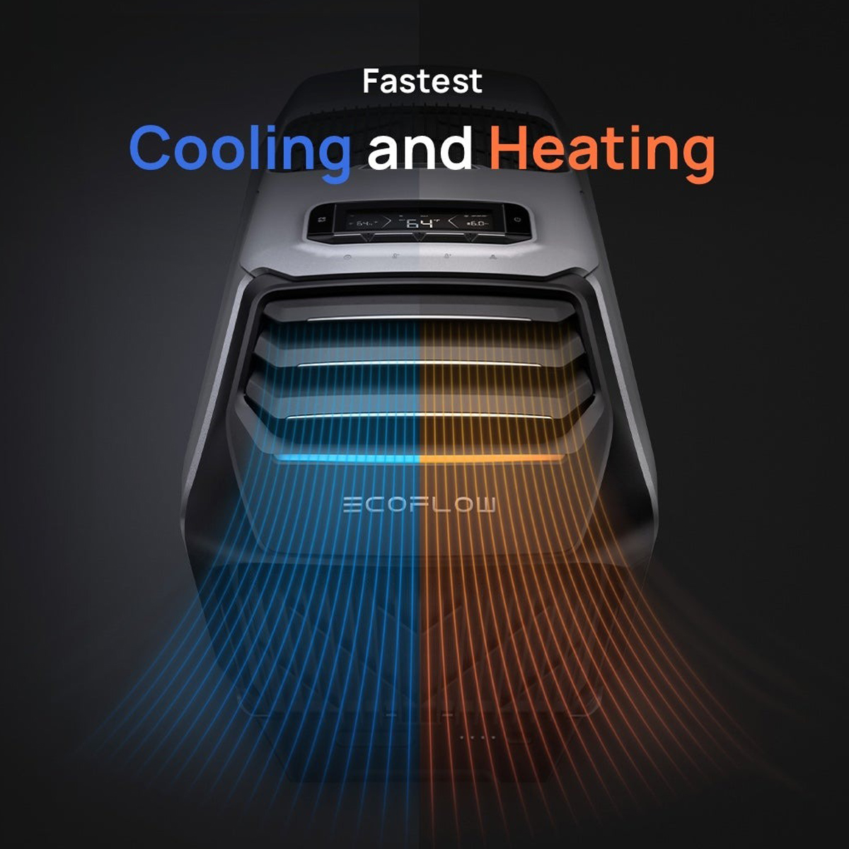 EcoFlow Wave 2 Máy Lạnh Di Động 5100BTU 1500W + Pin Cho Máy Lạnh 1159Wh