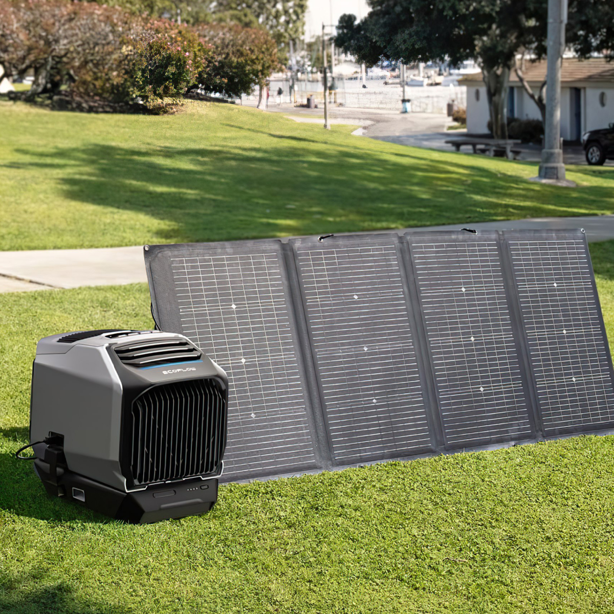 EcoFlow Wave 2 Máy Lạnh Di Động 5100BTU 1500W + Pin Cho Máy Lạnh 1159Wh