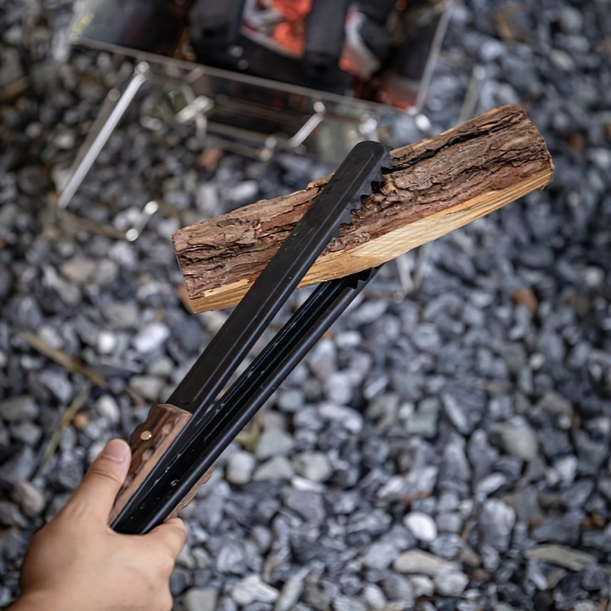 Campingmoon MS-40 / BKMS-41 Kẹp Gắp Đồ Nướng BBQ Alligator Clip Cắm Trại