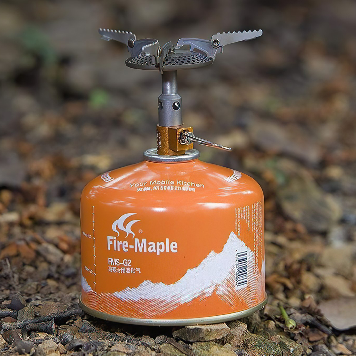 Bếp Cắm Trại Mini Titanium Fire-Maple FMS-116T