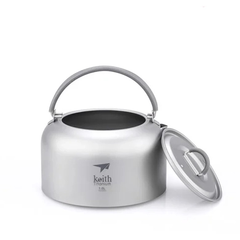 Keith Titanium Ấm Đun Cắm Trại Kettle 1000ml