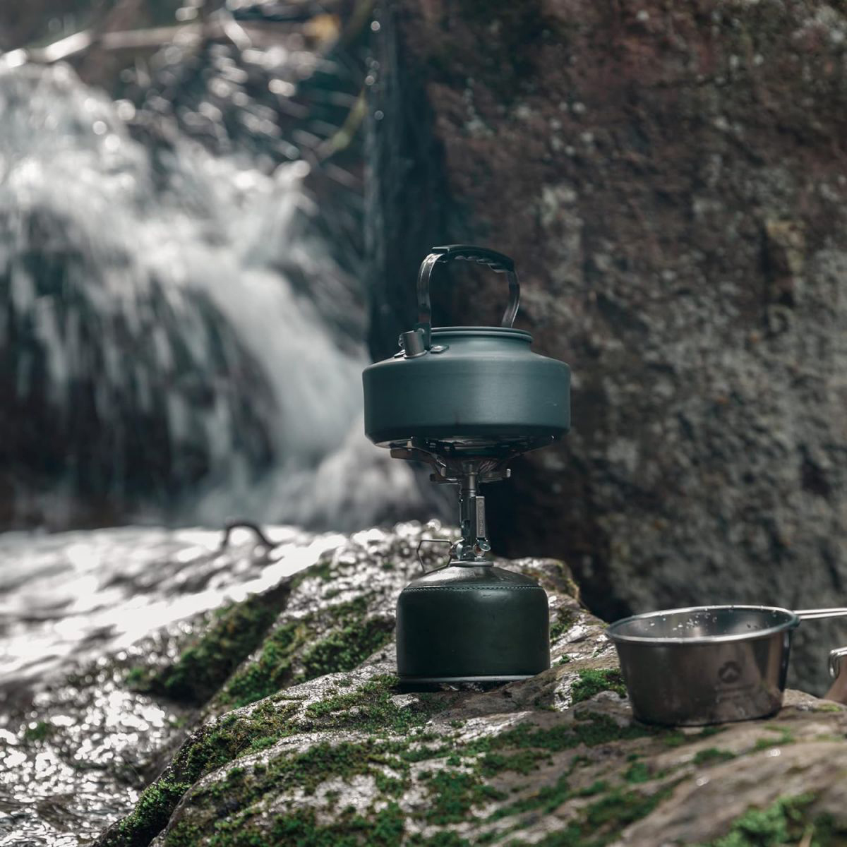 Campingmoon S1000 Ấm Đun Nước Bằng Nhôm  (1 Lít)