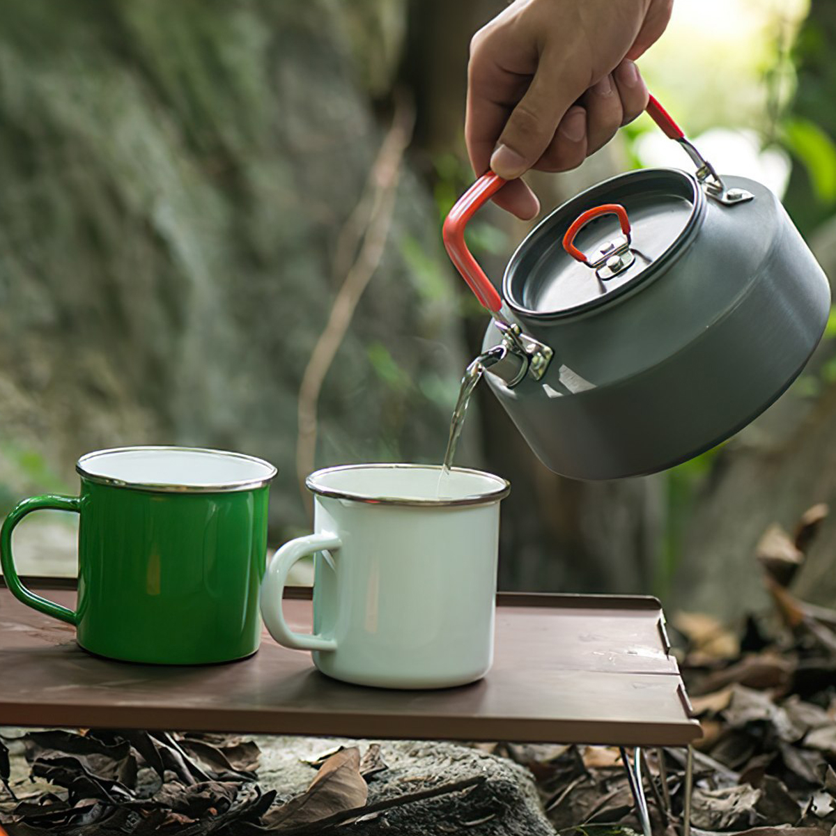 Ấm Đun Nước Cắm Trại Du Lịch Naturehike Outdoor Picnic Teapot