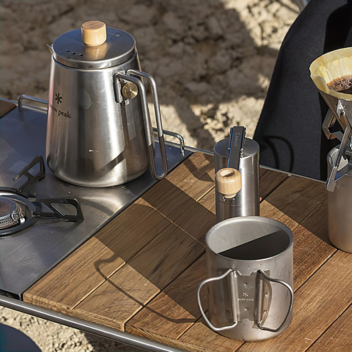 Ấm Nước Cắm Trại Snowpeak Field Barista Kettle