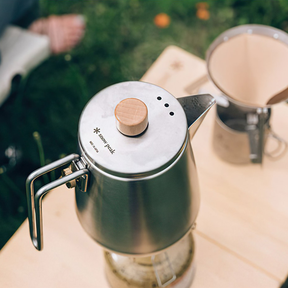 Ấm Nước Cắm Trại Snowpeak Field Barista Kettle