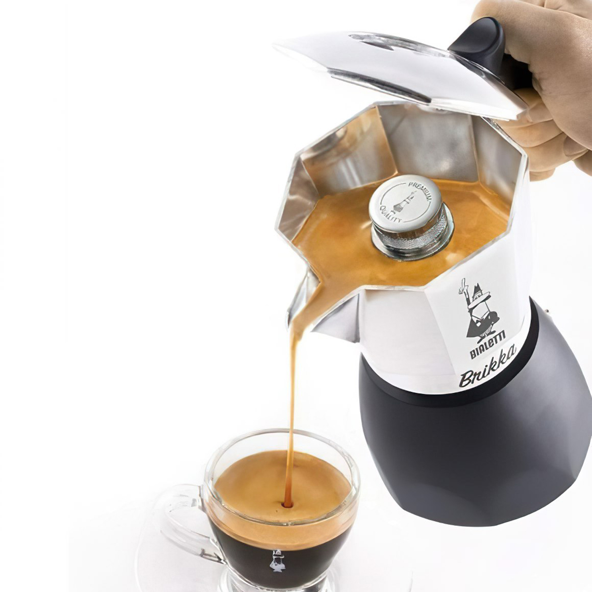 Ấm Pha Cà Phê Bialetti Brikka 2 Czups (100Ml)