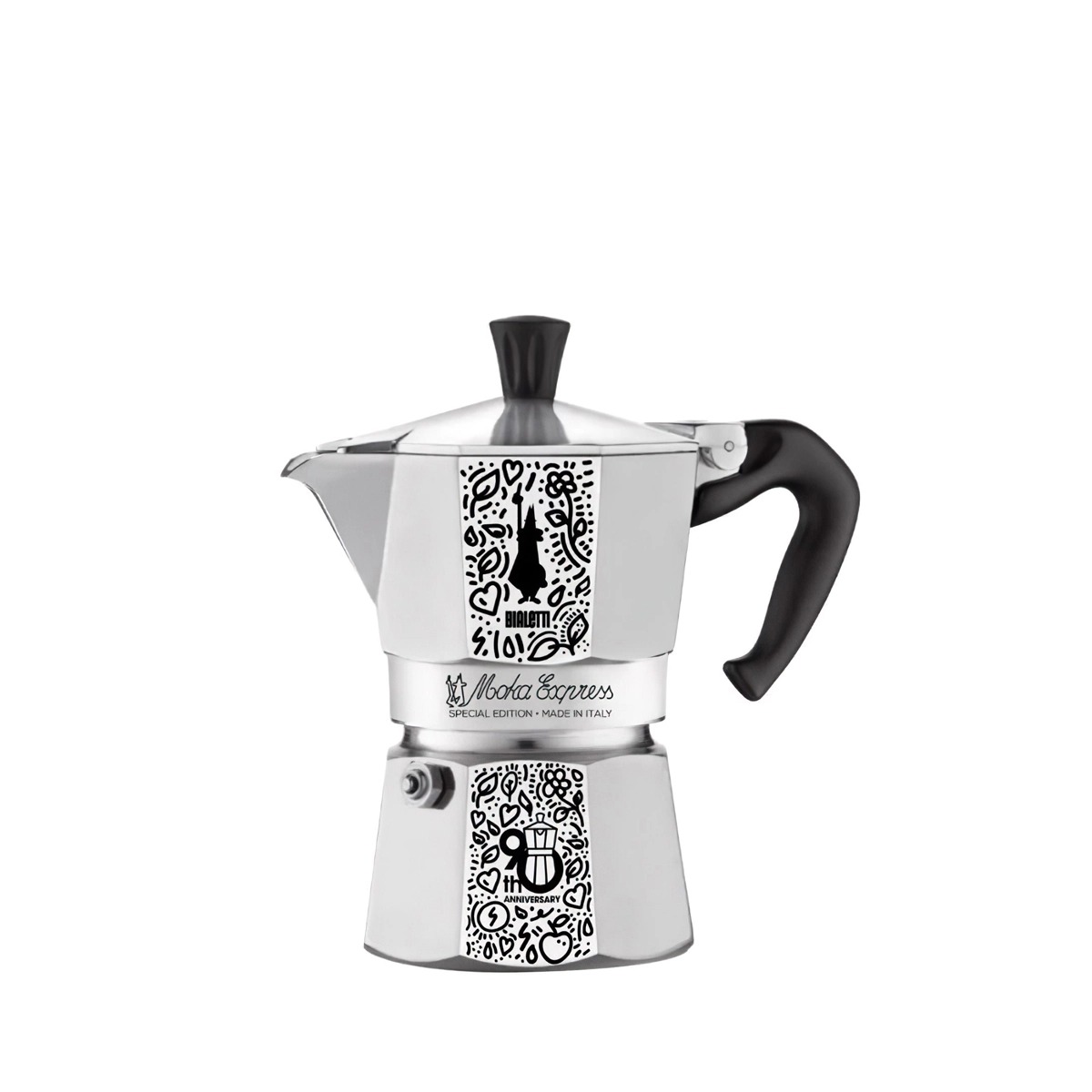 Ấm Pha Cà Phê Moka Bialetti Exepress – Bản Kỷ Niệm 90 Năm