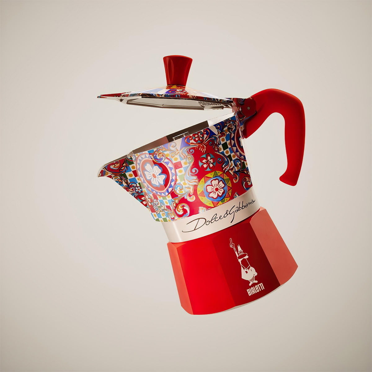 Ấm Pha Cà Phê Moka Bialetti Express Ft Dolce & Gabbana