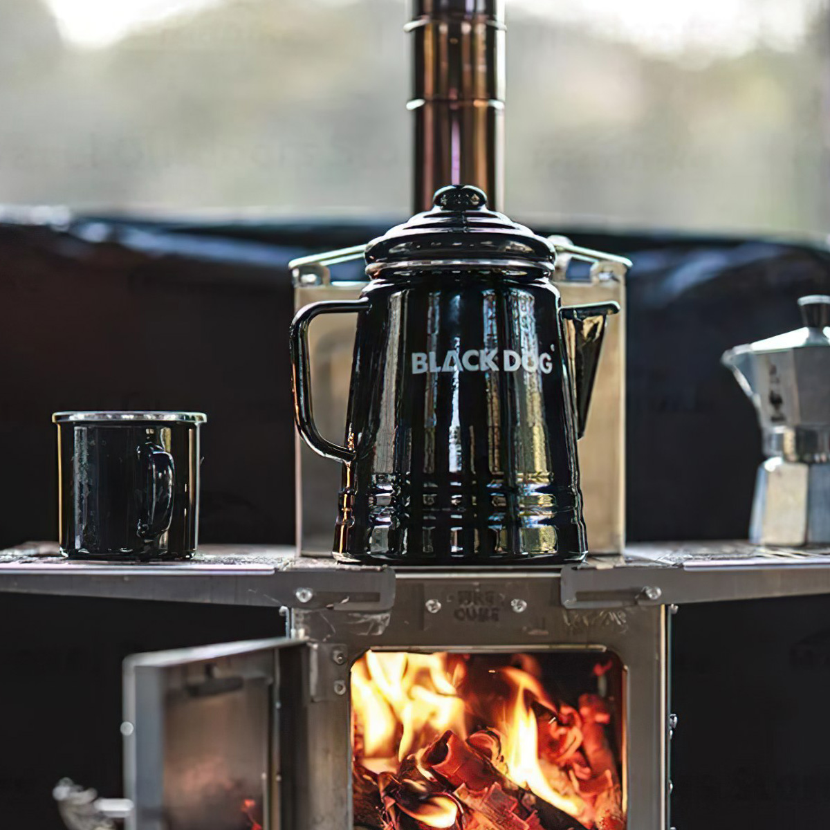 Blackdog Ấm Pha Cà Phê Tráng Men 2L