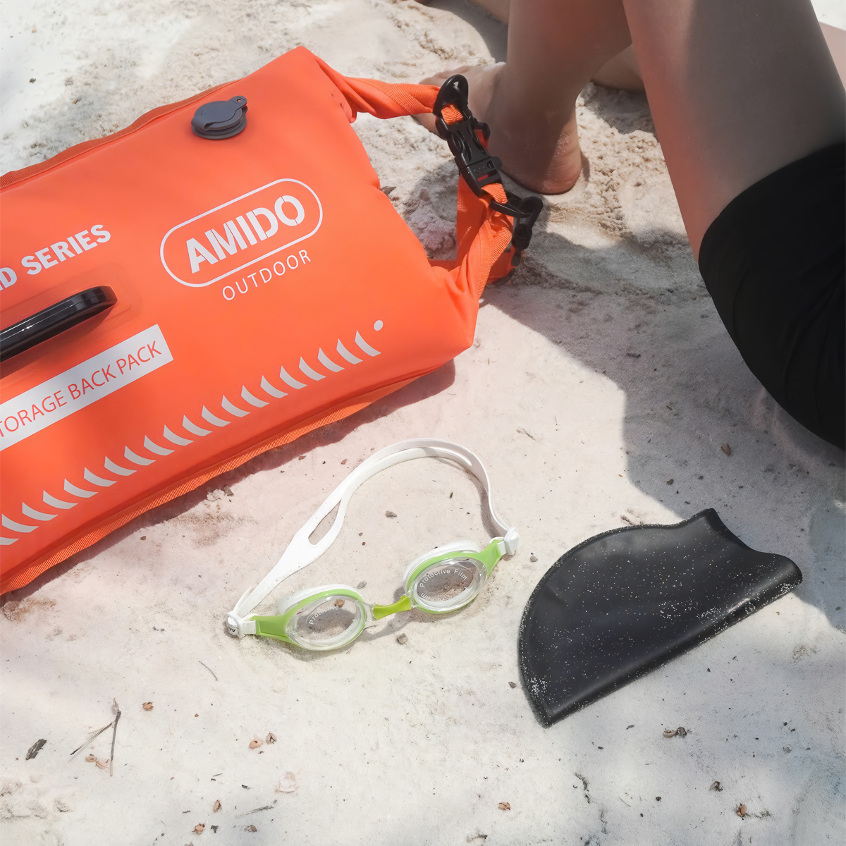 Amido Kính Bơi Thể Thao HD Chống Mờ Chống UV - Anti-Fog UV Protection