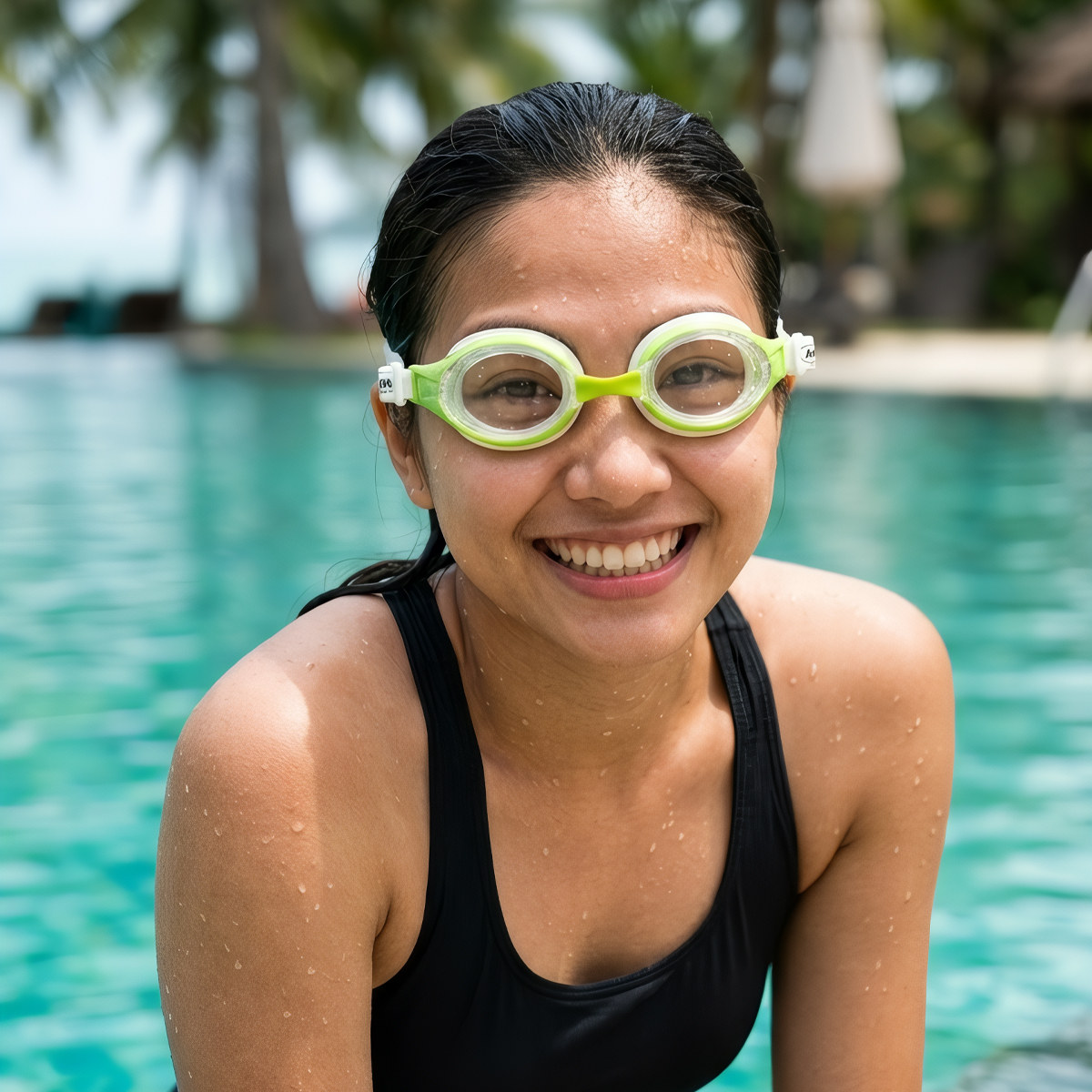 Amido Kính Bơi Thể Thao HD Chống Mờ Chống UV - Anti-Fog UV Protection