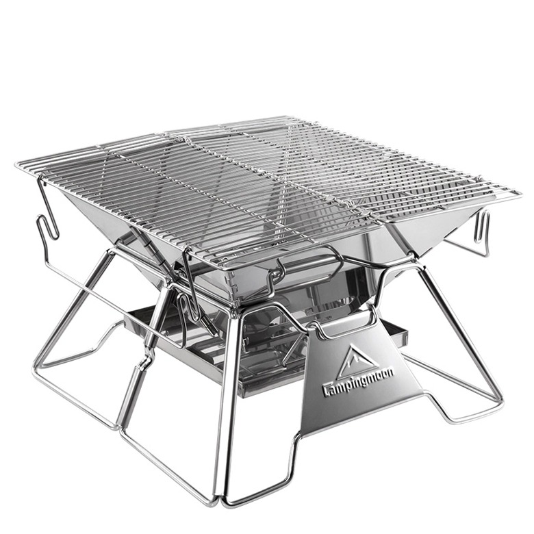 Campingmoon MT2 Bếp Nướng Dã Ngoại Gấp Gọn