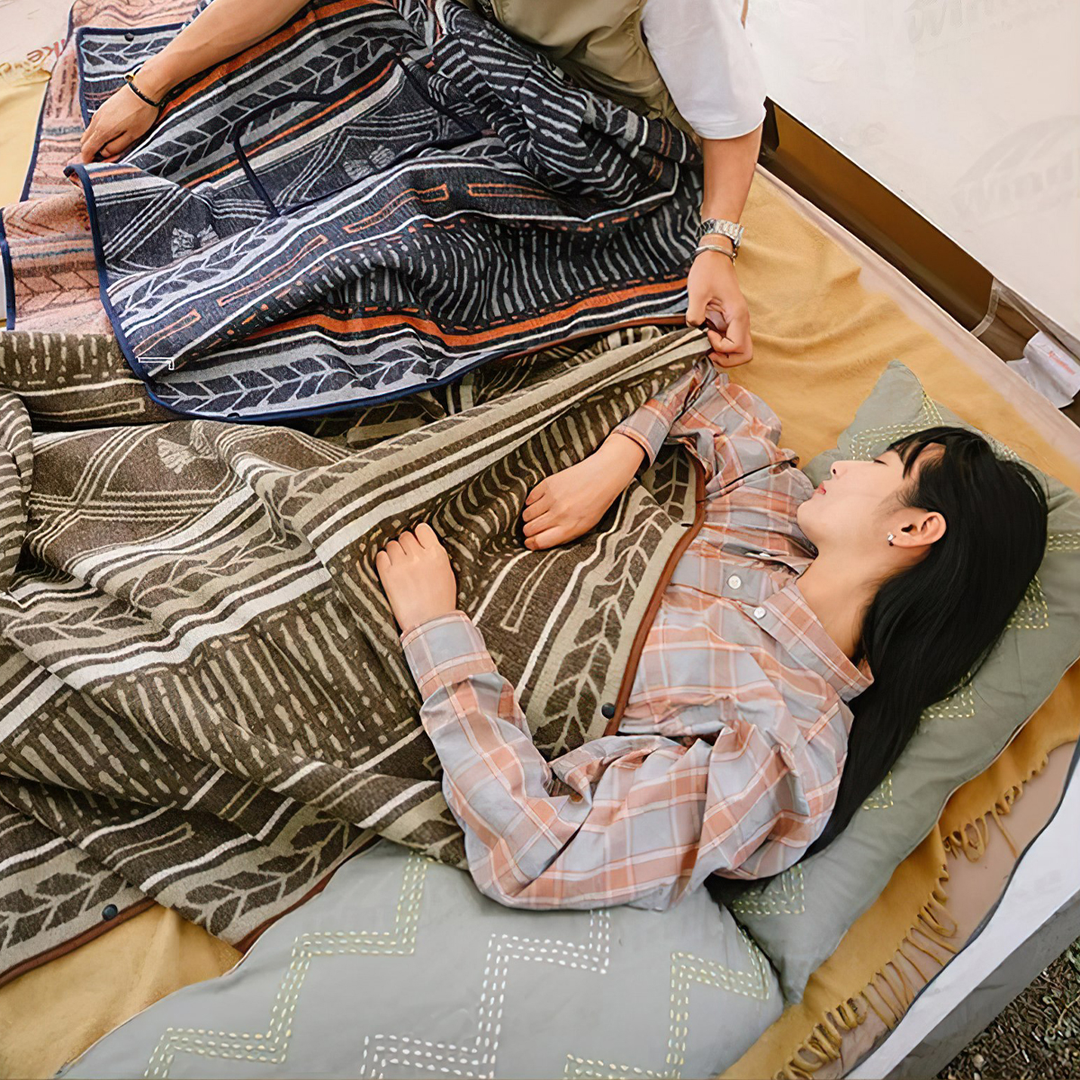 Naturehike NH21PS007 Áo Choàng Len Cắm Trại Đa Năng